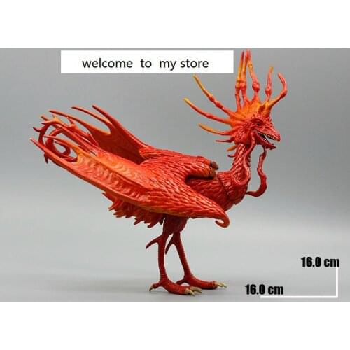 Figure simulation toy Children giftMythical animal model Fire Phoenix
