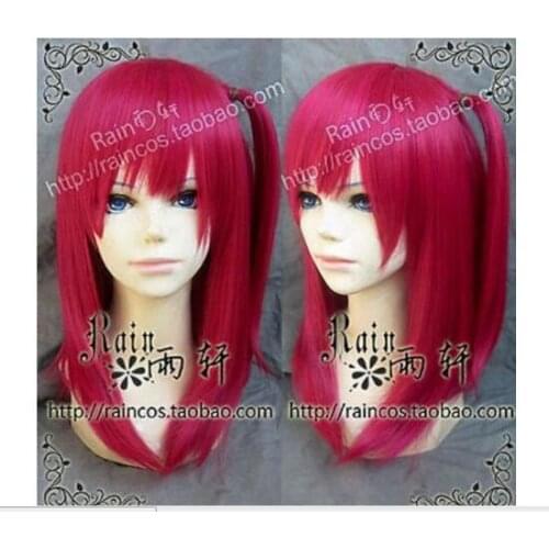 Hot heat resistant free shipping>>>>>>>>>> Magi The Labyrinth of Magic Morgiana roseate Cosplay wig