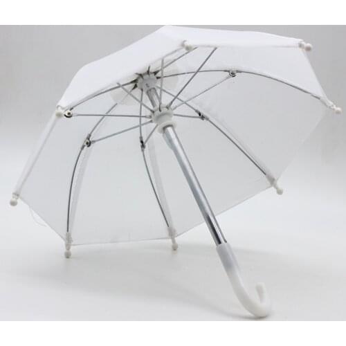 1PC Mini Handmade Dolls Umbrella For 1/3/1/4 BJD dolls fit 18" 45 or 60cm dolls Accessories Toys