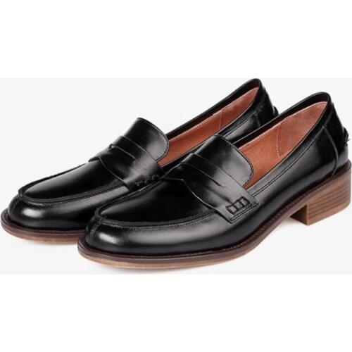 BLXQPYT Zapatos De Fashion Women Mujer Geunine Cow Leather Lower Heels 5CM Sexy Pointed Toe Party Ladies Dress Shoes Pumps 623