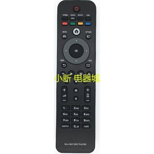 New Remote Control For Philips Blu-Ray DVD Player BDP5200K/93 BDP2600/98 BDP2600/93 Blu-ray DVD