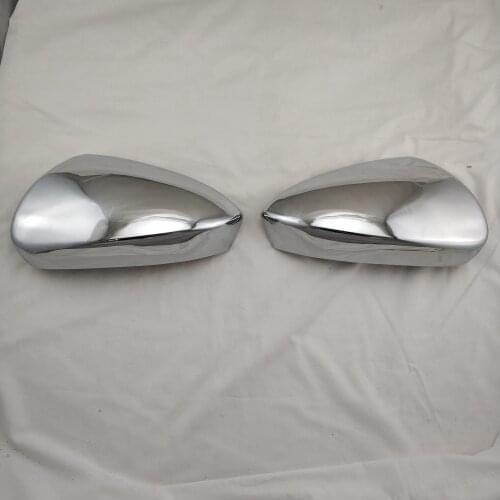 Novel style 2PCS ABS Chrome plated FOR For Toyota Rush 2018 2019 door mirror covers Car modification