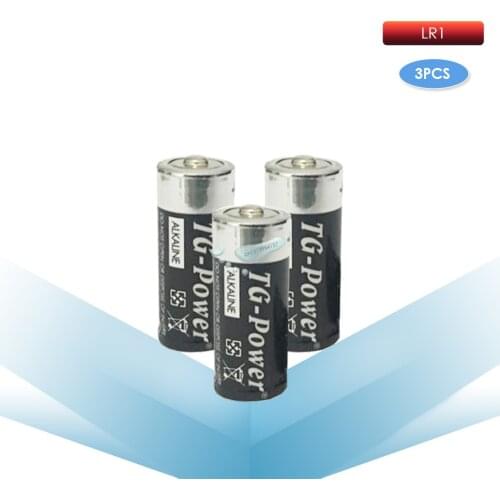 Kpay 3pcs/Lot LR1 Alkaline Batteries SIZE N E90 MN9100 910A 1.5V Single Use Dry Batteries For Sperker Bluetooth Players