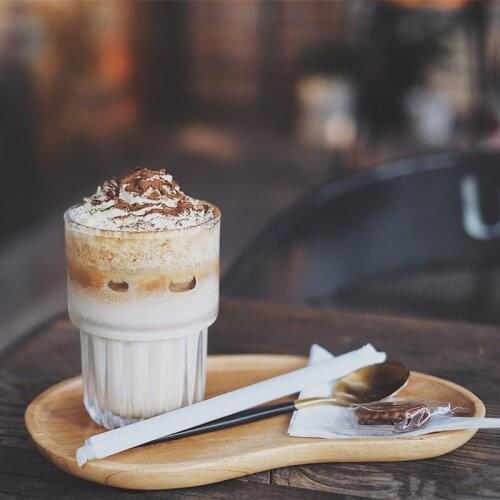 1PCS/3PCS Japanese Glass Transparent Juice Cup Ins Style Water Mugs Latte Cup Iced Coffee Cups Beer Wine Glasses Mug Wholesale