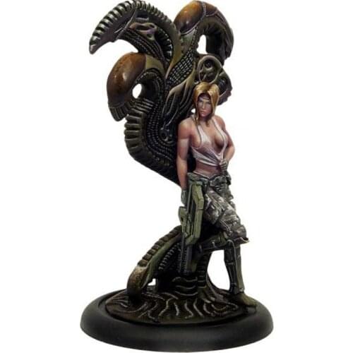 1/32 54mm Resin Model kit figure GK, Leona Lobo, Unassembled and unpainted kit