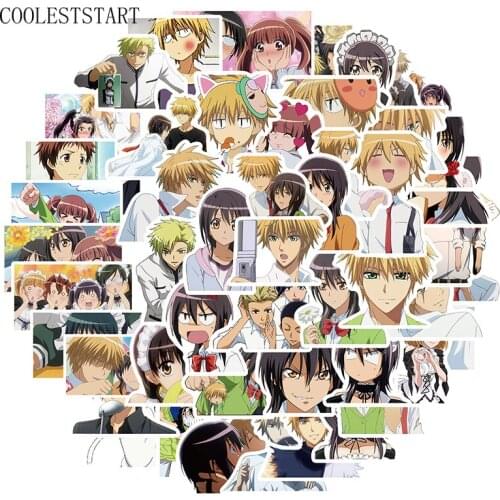 10/50Pcs/pack Kaichou Wa Maid-sama Anime Stickers For Motorcycle Skate Bike Mobile Guitar Toy Refrigerator Laptop Gift Sticker