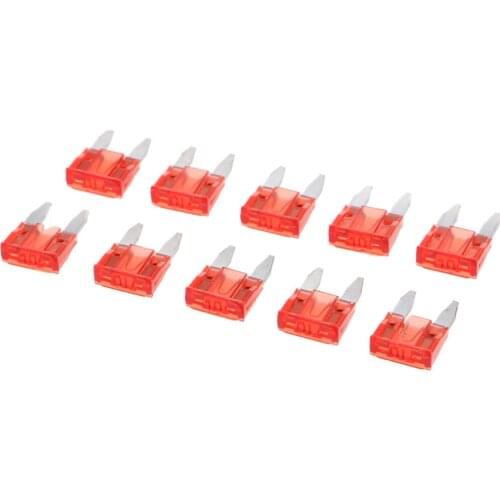 10 Pieces Mini10A Fuse Assortment Kit For Auto Car Truck Replacement