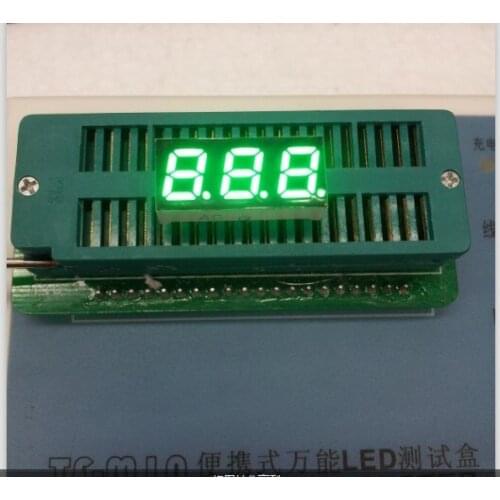 100pc Common anode/Common cathode 0.28 inch digital tube 3 bit digital tube 0.28inches best Emerald digital tube Green