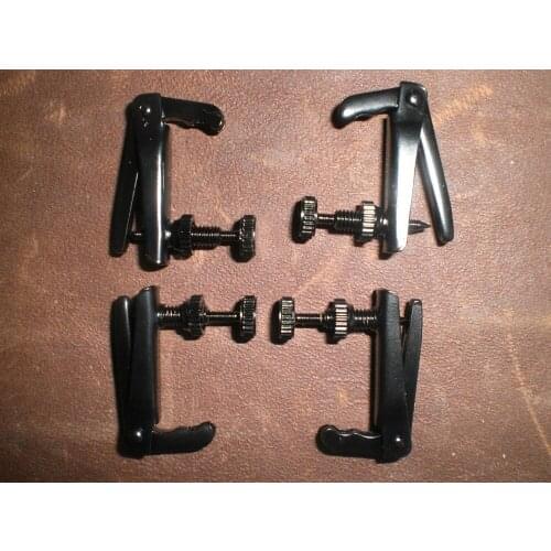 20 PCs Full black Fiddle String adjusters 1/2 Violin parts