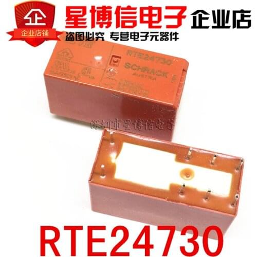 50PCS 100%Original New TE TYCO SCHRACK 115VAC RTE24730 230VAC 8PINS 8A250VAC Power Relay RT E24 730