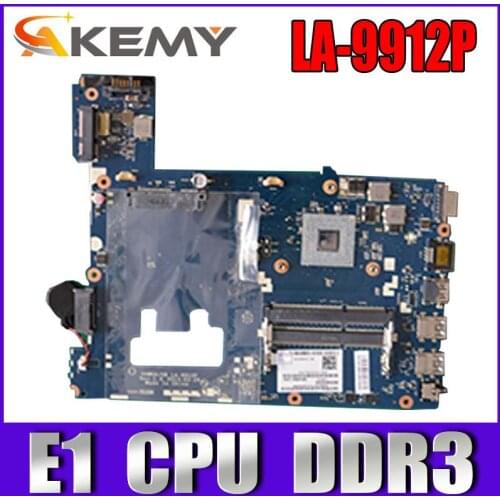 Akemy For Lenovo G405 laptop motherboard VAWGA/GB LA-9912P with CPU DDR3 100% tested free shipping