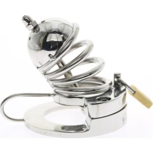 For Men cock Prison BDSM Stainless Steel Chastity Device Belt cock Prison Cock Cage Extreme Cock Lock Restraint Ring Sex Toy