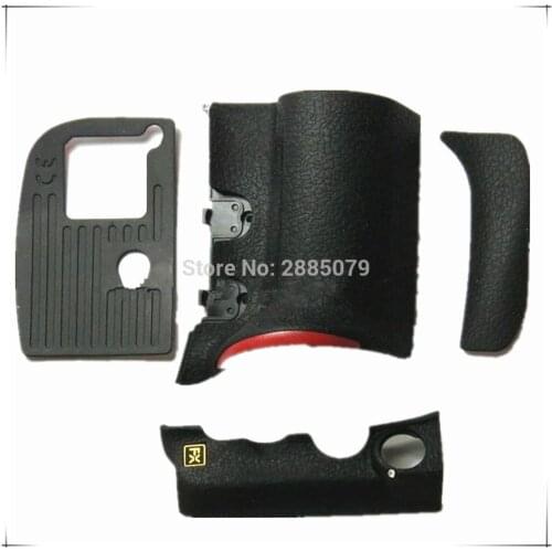 Free Shipping!!100% NEW Original D800 D800E 4 PIECE FRONT/REAR/GRIP/BOTTOM RUBBER With Tape (4pcs A Set) For Nikon D800 D800e