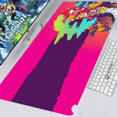 Hotline Miami Large Gaming Accessories Mouse Pad Lock Edge Mouse Mat Keyboard Table Desk Mat Notebook Laptop Gamer CSGO Mousepad
