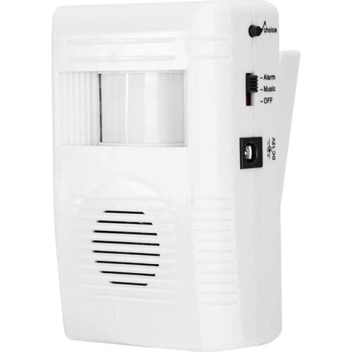 Human Body Induction Infrared Sensor Alarm Door Entry Welcome Greeting Doorbell Motion Detector Home System Security Detector