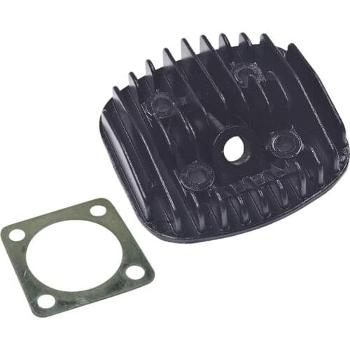 Black 80cc 47mm Gas Motorized Bicycle Bike Engine Cylinder Head