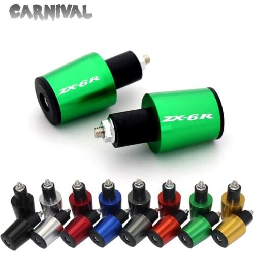For Kawasaki Ninja ZX6R 636 ZX-6RR ZX 6R ZX 6rr 2003-2016 handlebar end plug 22MM CNC handlebar nail