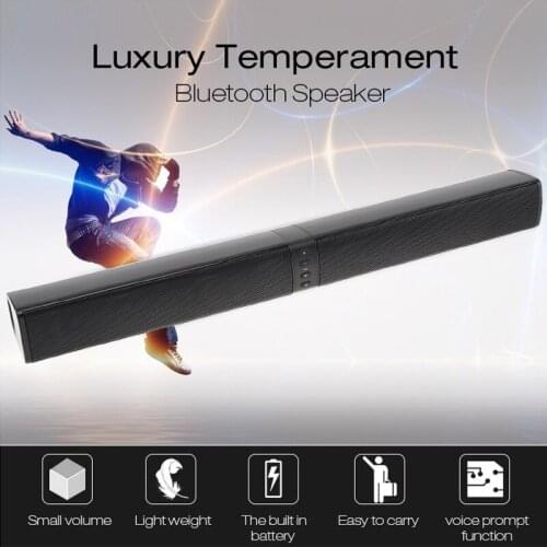 Home Portable Bluetooth Speaker Stereo Surround Subwoofer Soundbar Music Wireless Speaker Foldable Multifunctional Suitable For
