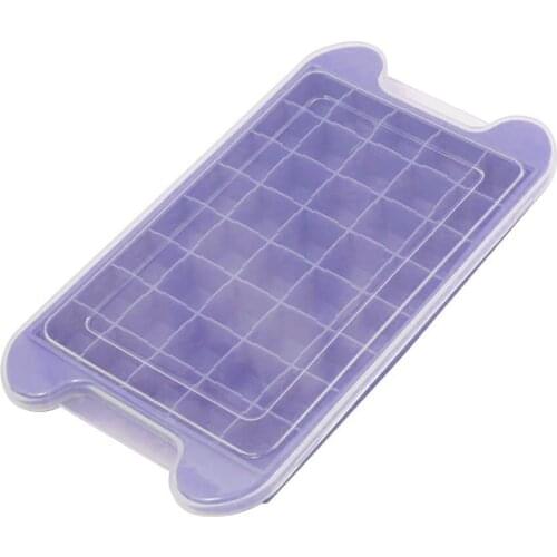 Ice Cube Maker Mold Silicone Kitchen Tray Kitchen Accessories Custom 40 Cell Mold Kitchen Tool Box with Lid Cookware