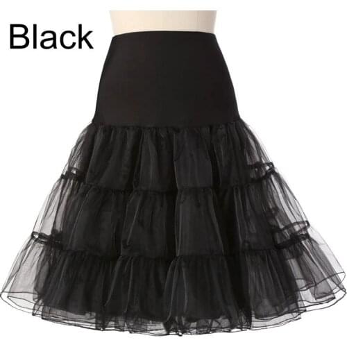 Short Organza Halloween Petticoat Crinoline Vintage Wedding Bridal Petticoat for Wedding Dresses Underskirt Rockabilly Tutu