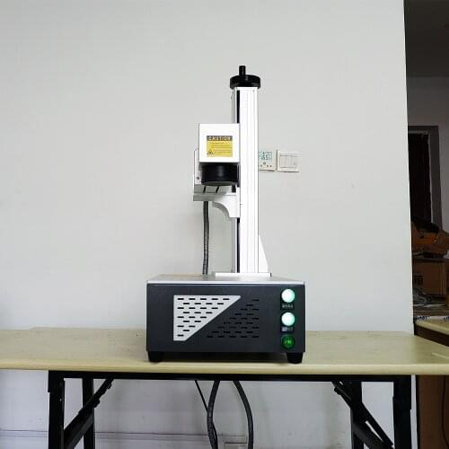 CE Marks 30w/50w/70w/100w Metal Laser Engraving Cutting Machine With EZCAD Software CNC Fiber Engraving Machine For SS