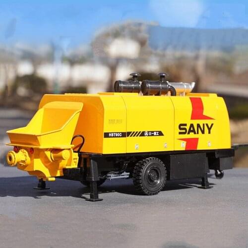 1/24 Metal Alloy Die-casting Simulation Car Model Sany Concrete Pump Adult Collection Childrens Toy Gift Family Display