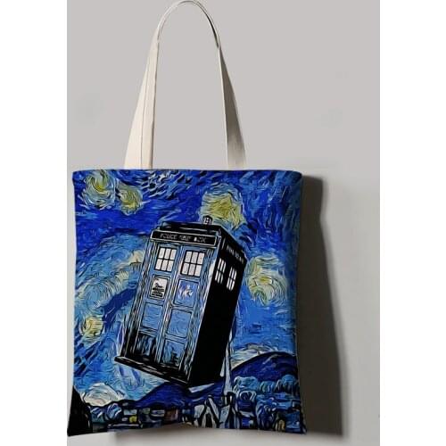 Fashion Women Summer Printed Tote Bags Canvas Bag