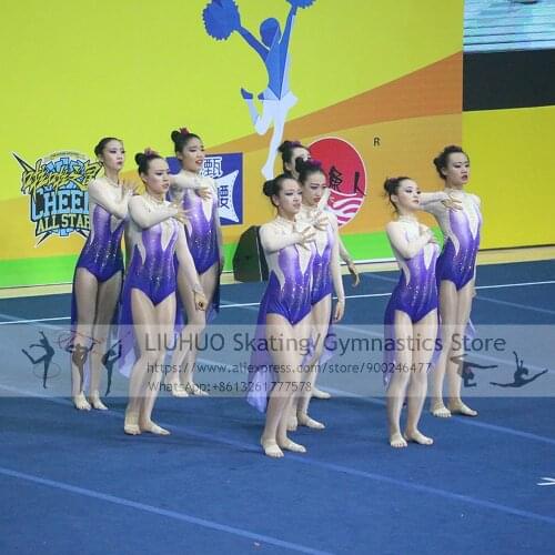 Figure Skating Dress Cheap Girl Cheerleader Clubs Style Cheerleading Varsity Cheerleader Cheerios Costume Fancy Dress Uniform