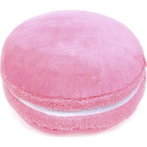 Macaron Shaped Cushion Plush Round Cake Cushion Plush Creative Plush Doll Pillow Cushion with Core