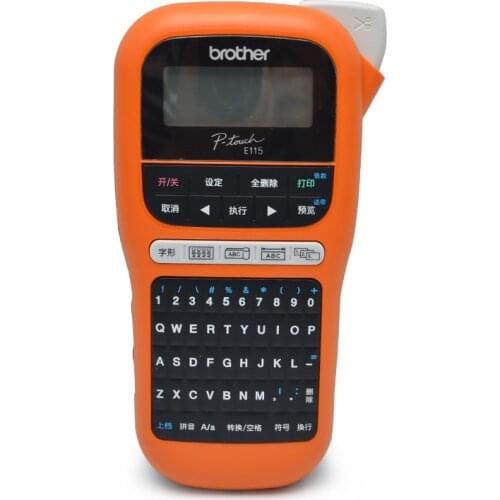 Portable Labeling printer machine PT-E115 handheld cable waterproof self-adhesive printer cable label printer