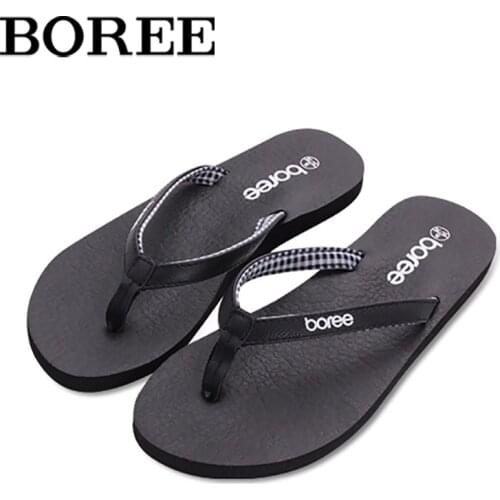 Yoga Mat Flip Flops Women Flat Shoes Outdoor Beach Sandals Anti-slip Bathroom Slippers EVA Soft Comfortable House Slipper Female