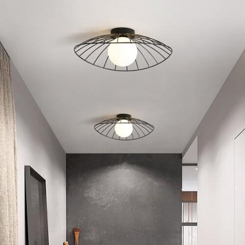 Modern ceiling lamps nordic decoration E27 LED ceiling lamp for corridor hallway aisle balcony lighting Fixture Home Living Room