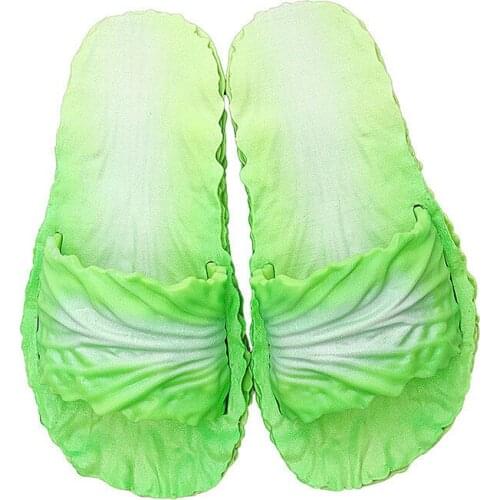 New Women Indoor Floor Flat Shoes 2021 New Summer Non-slip Flip Flops Outdoor Female Fruits Slippers Comfy Zapatillas de Femme