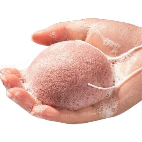 1PC Mini Konjac Sponge Konnyaku Facial Puff Face Care Wash Cleansing Sponge Face Care belleza trucco spugna Tools Accessories