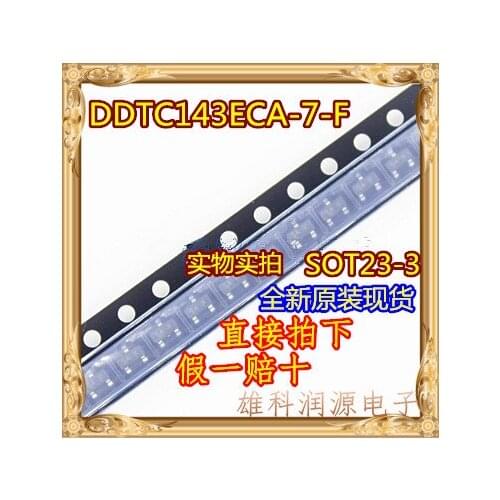 10pieces DDTC143ECA-7-F SOT23-3