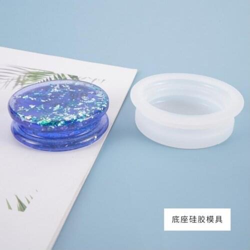 2020 New Transparent Silicone Mould Resin Decorative Craft DIY Ornament base Mold epoxy resin molds for jewelry
