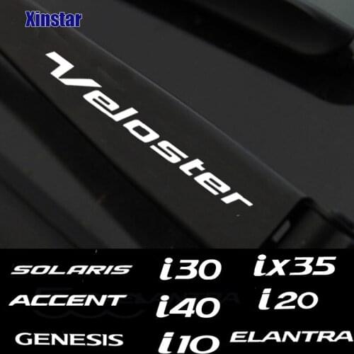 4pcs Car Windshield Wiper Sticker For Hyundai i10 i20 i30 i40 ix35 TUCSON Elantra SONATA GENESIS SOLARIS VEOSTER TRITON ACCENT