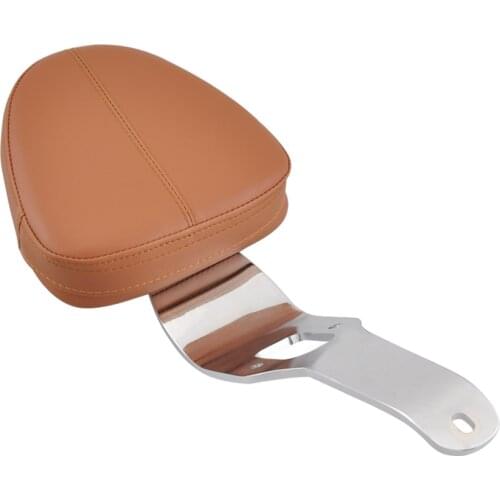 Motorcycle Accessories Brown Seat Backrest Driver Backrest Support Pad Fit For Indian Scout 2015-2019 Scout Sixty 2016-2019