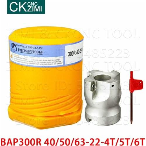 BAP300R 40-22-4T BAP300R 50-22-5T BAP300R 50-22-4T BAP300R 63-22-6T 90 degree right angle face milling cutter tool for APMT1135