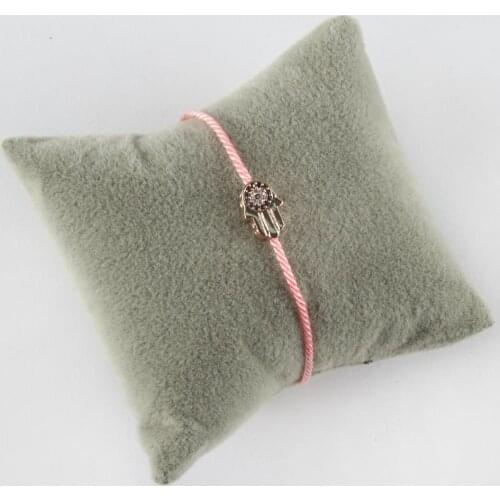 Hand figured Evil Eye Zircon Cubic Zirconia İp Bracelet