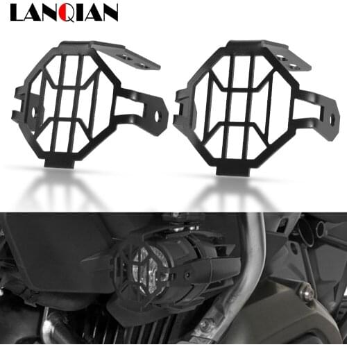 For BMW R1200GS F800GS Universal Motorcycle LED Fog Lights Lamp Protector Guard Covers R1200GS F800GS Adventure 2012 UP Parts