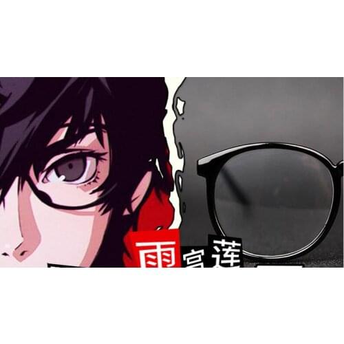 THE DAY BREAKERS-P5 Black Frame Glasses Anime Joker spectacles cosplay prop
