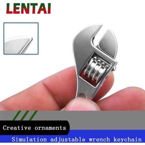 LENTAI For Skoda octavia a7 a5 2 rapid fabia Lada granta Ssangyong Land Rover Lifan 1PC Auto Car Key Rings Wrench Keychain Tool