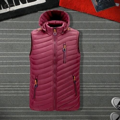 2020 Men Vest Outdoor Waterproof Windproof Jacket Men Women Winter Thermal Clothing Waistcoat Male Sports Hiking Sportswear Vest