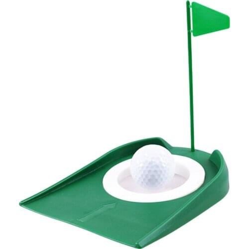 Golf Putting Regulation Cup Hole Flag Indoor Home Yard Outdoor Practice Training Trainer Aids Golf Bracelets Repair Kit Tee Hold