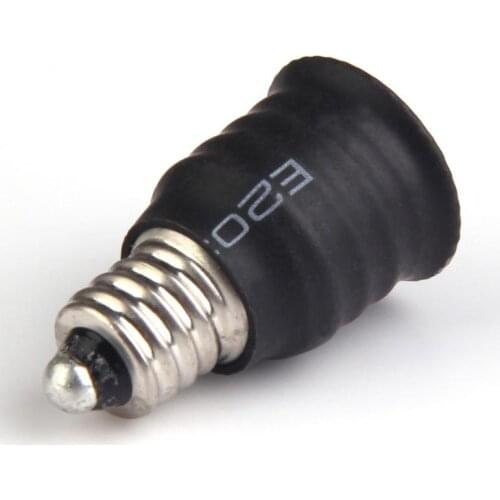 New E10 to E14 Base LED Light Lamp Bulb Adapter Converter Screw Socket