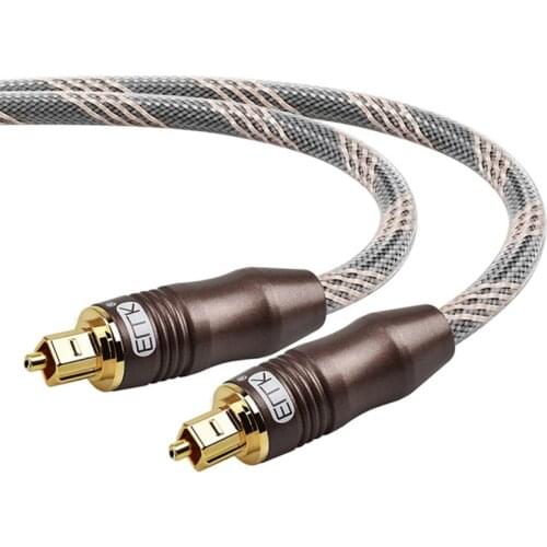 New Digital Optical Audio Toslink Cable Sound SPDIF Fiber Optical Audio Cable for Amplifiers Blu-ray Player Xbox 360 Soundbar