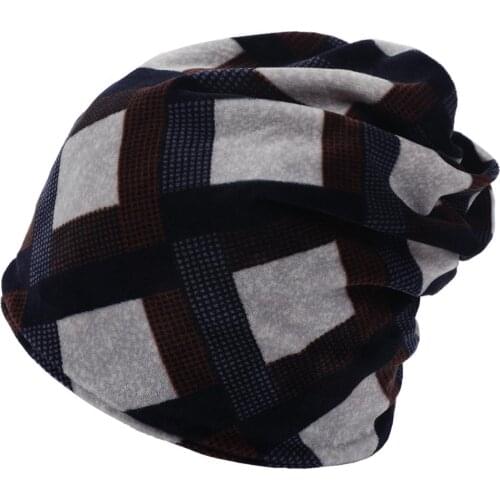 2019 Autumn Winter Hat Unisex For Woman Man Hip Hop Caps Fashion Knit Hats Double-layer Casual Cotton Outdoors Skullies Beanies
