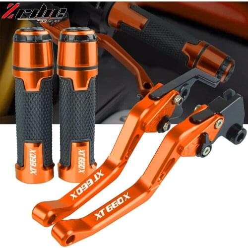 Motorcycle Brake Clutch Levers Handlebar Hand Grip For Yamaha XT660X XT660 XT 660 X 660X 2004-2016 2015 2014 2013 2012 2011 2010