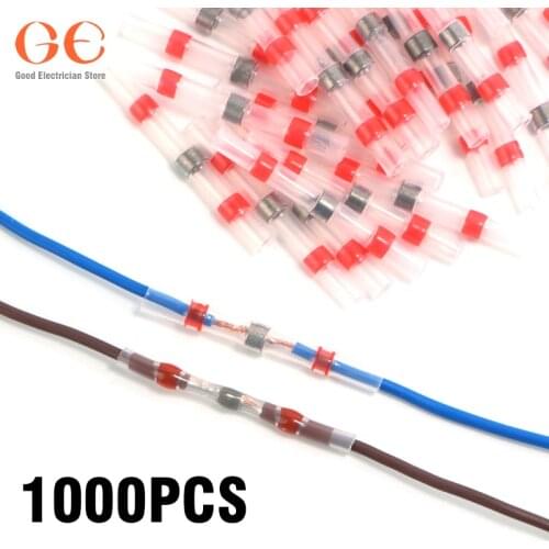 1000 PCS Heat Shrink Solder Sleeve Connectors Seal Wire Connectors Waterproof Insulated wire connector wire connectors